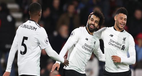 صلاح يختار أفضل 10 أهداف سجلها مع ليفربول